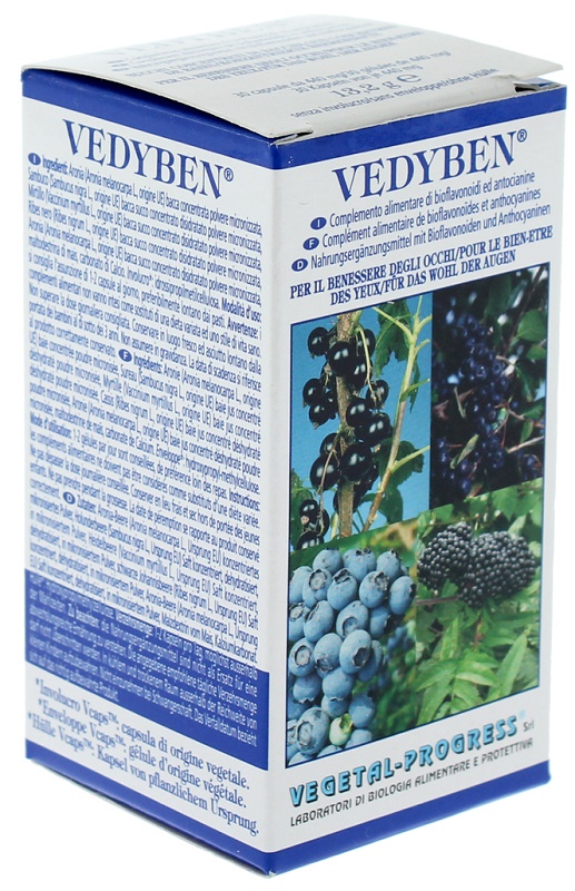 VEDYBEN SUCCO CONCENTRATO BACCHE 30 CAPSULE - Farmacia Murachelli Di Putelli dr. Giovanni
