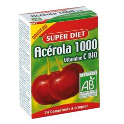 SUPERDIET ACEROLA 1000 VITAMINA C BIO 24 COMPRESSE - Farmacia Murachelli Di Putelli dr. Giovanni