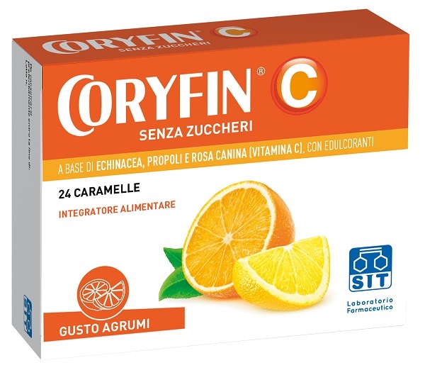 CORYFIN C SENZA ZUCCHERO AGRUMI 48 G - Farmacia Murachelli Di Putelli dr. Giovanni
