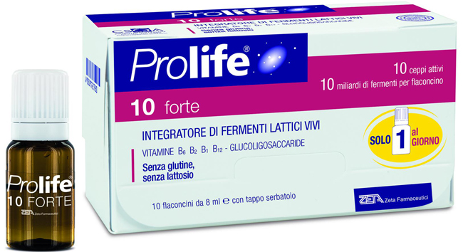 PROLIFE 10 FORTE 10 FLACONCINI DA 8 ML - Farmacia Murachelli Di Putelli dr. Giovanni