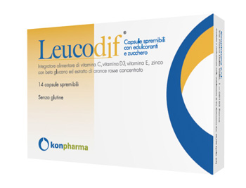 LEUCODIF 14 CAPSULE SPREMIBILI - Farmacia Murachelli Di Putelli dr. Giovanni