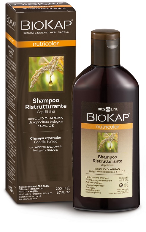 BIOKAP NUTRICOLOR SHAMPOO RISTRUTTURANTE 200 ML - Farmacia Murachelli Di Putelli dr. Giovanni