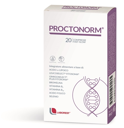 PROCTONORM 20 COMPRESSE - Farmacia Murachelli Di Putelli dr. Giovanni