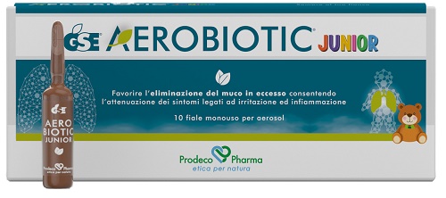 GSE AEROBIOTIC JUNIOR 10 FIALE DA 5 ML - Farmacia Murachelli Di Putelli dr. Giovanni