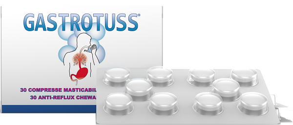GASTROTUSS ANTIREFLUSSO 30 COMPRESSE MASTICABILI - Farmacia Murachelli Di Putelli dr. Giovanni