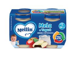 MELLIN MERENDA YOGURT MELA 2 X 120 G - Farmacia Murachelli Di Putelli dr. Giovanni