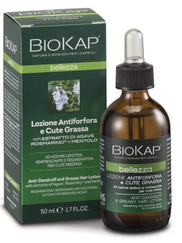 BIOKAP BELLEZZA LOZIONE ANTIFORFORA E CUTE GRASSA 50 ML BIOSLINE - Farmacia Murachelli Di Putelli dr. Giovanni