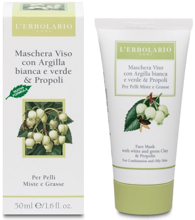 MASCHERA VISO ARGILLA E PROPOLI 50 ML - Farmacia Murachelli Di Putelli dr. Giovanni