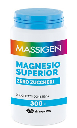 MASSIGEN MAGNESIO SUPERIOR ZERO ZUCCHERI 300 G - Farmacia Murachelli Di Putelli dr. Giovanni