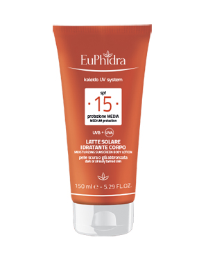 EUPHIDRA KALEIDO UV SYSTEM LATTE SOLARE CORPO 15 - Farmacia Murachelli Di Putelli dr. Giovanni