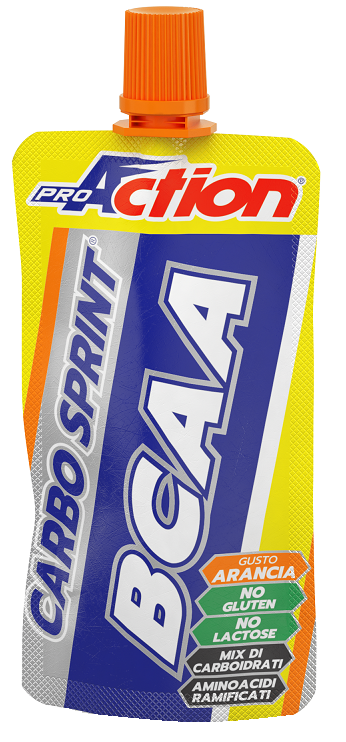 PROACTION CARBO SPRINT ENDURANCE BCAA ALL'ARANCIA 50 ML - Farmacia Murachelli Di Putelli dr. Giovanni