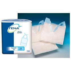 BAVAGLI MONOUSO TENA BIB MISURA SMALL/MEDIA 150 PEZZI - Farmacia Murachelli Di Putelli dr. Giovanni