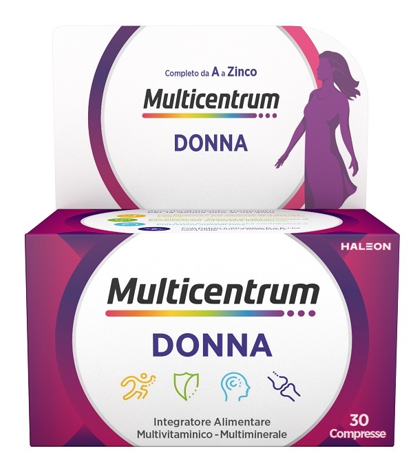 MULTICENTRUM DONNA 30 COMPRESSE - Farmacia Murachelli Di Putelli dr. Giovanni
