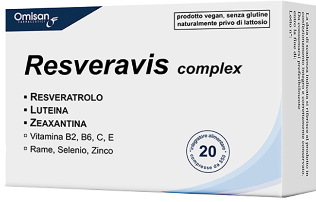 RESVERAVIS 20 CAPSULE - Farmacia Murachelli Di Putelli dr. Giovanni