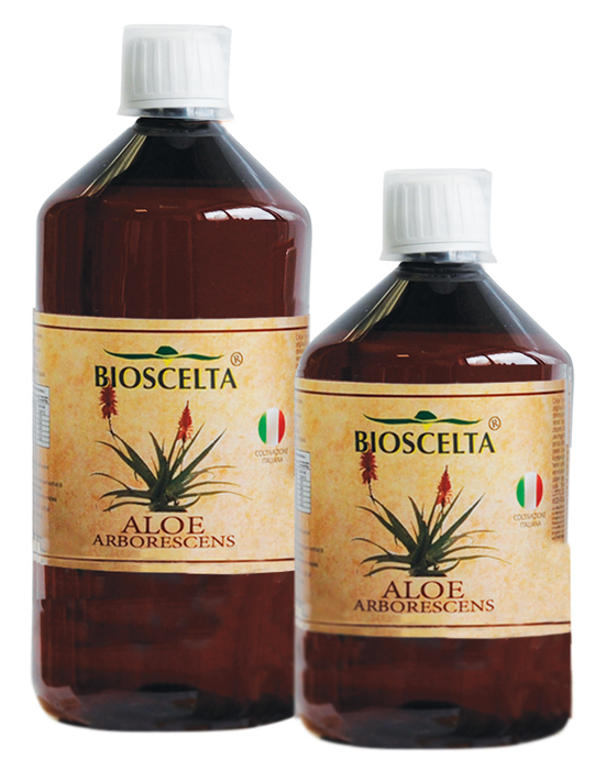RAIHUEN ALOE ARBORESCENS PURO SUCCO BIOSCELTA 1000 ML - Farmacia Murachelli Di Putelli dr. Giovanni