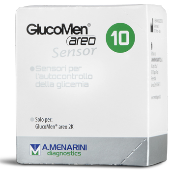 STRISCE GLUCOMEN AREO SENSOR PER ANALISI DEL GLUCOSIO 10 PEZZI - Farmacia Murachelli Di Putelli dr. Giovanni