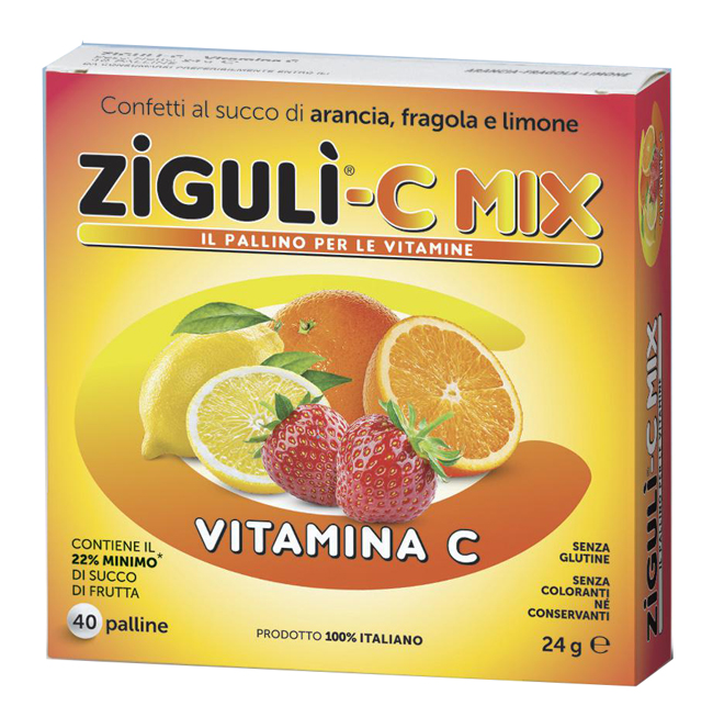 ZIGULI C MIX 40 PALLINE 24 G - Farmacia Murachelli Di Putelli dr. Giovanni