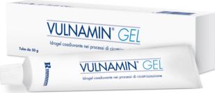VULNAMIN MEDICAZIONE INTERATTIVA IN GEL A BASE DI AMINOACIDICOSTITUTIVI DEL COLLAGENE E SODIO JALURONATO TUBO 50 G - Farmacia Murachelli Di Putelli dr. Giovanni