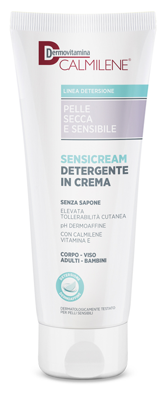 DERMOVITAMINA CALMILENE SENSICREAM DETERGENTE IN CREMA SENZA SAPONE PER PELLE SECCA E SENSIBILE 250 ML - Farmacia Murachelli Di Putelli dr. Giovanni