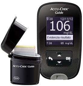 KIT GLUCOMETRO ACCU-CHEK GUIDE MG/DL + PUNGIDITO FASTCLIX - Farmacia Murachelli Di Putelli dr. Giovanni