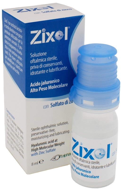 SOLUZIONE OFTALMICA ZIXOL PLURIDOSE 8 ML - Farmacia Murachelli Di Putelli dr. Giovanni