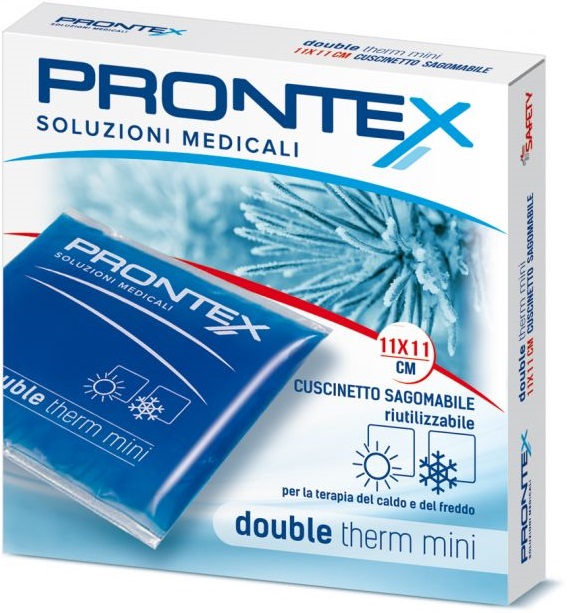 PRONTEX CUSCINETTO IN GEL RIUTILIZZABILE DOUBLE THERM 11X11CM - Farmacia Murachelli Di Putelli dr. Giovanni