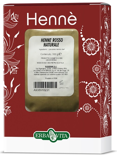 HENNE COLORANTE CAPELLI ROSSO NATURALE 100 G - Farmacia Murachelli Di Putelli dr. Giovanni