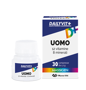 MASSIGEN UOMO MULTIVITAMINICO E MULTIMINERALE 30 COMPRESSE RIVESTITE - Farmacia Murachelli Di Putelli dr. Giovanni
