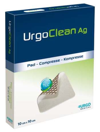 MEDICAZIONE TNT ASSORBENTE GELIFICANTE URGOCLEAN AG/SILVER 10X10CM 5 PEZZI - Farmacia Murachelli Di Putelli dr. Giovanni