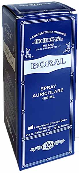 BORAL SPRAY AURICOLARE 100 ML - Farmacia Murachelli Di Putelli dr. Giovanni