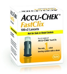 LANCETTE PUNGIDITO ACCU-CHEK FASTCLIX 100 + 2 PEZZI - Farmacia Murachelli Di Putelli dr. Giovanni