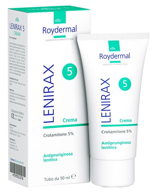 LENIRAX 5 CREMA DERMATOLOGICA CROTAMITONE 5% 50 ML - Farmacia Murachelli Di Putelli dr. Giovanni