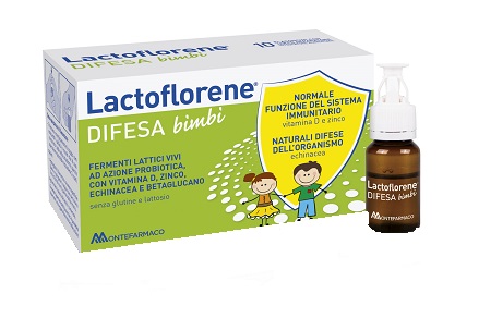 LACTOFLORENE DIFESA BAMBINI 10 FLACONI 100 ML - Farmacia Murachelli Di Putelli dr. Giovanni