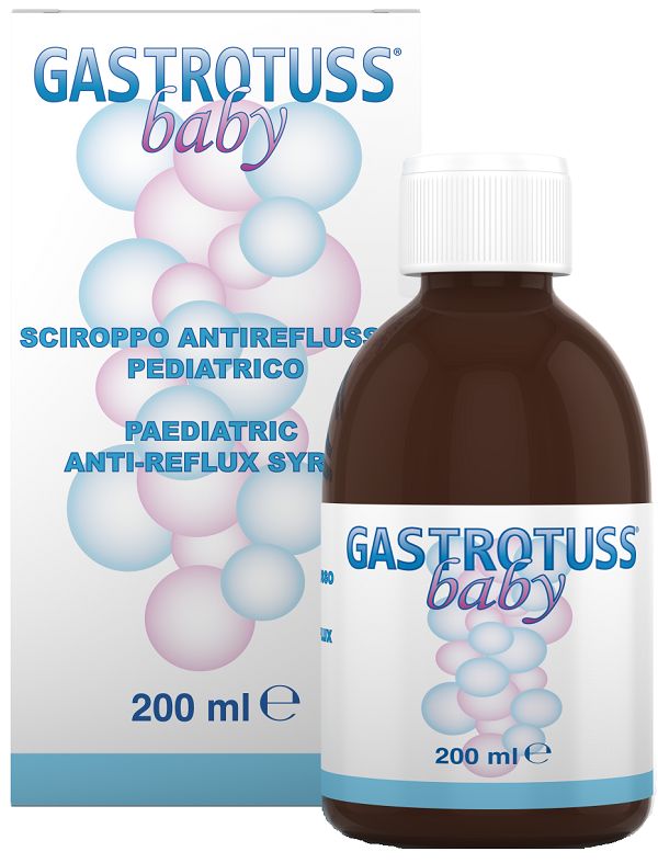 BABY SCIROPPO ANTIREFLUSSO GASTROTUSS 200 ML - Farmacia Murachelli Di Putelli dr. Giovanni