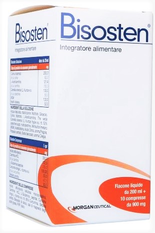 BISOSTEN 200 ML + 10 COMPRESSE - Farmacia Murachelli Di Putelli dr. Giovanni