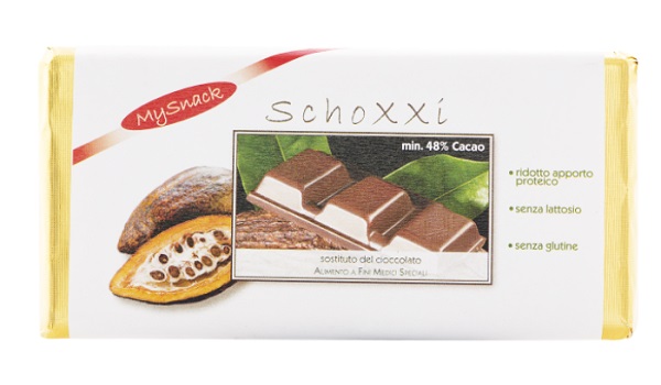 MY SNACK SCHOXXI TAVOLETTA CIOCCOLATO 100 G - Farmacia Murachelli Di Putelli dr. Giovanni