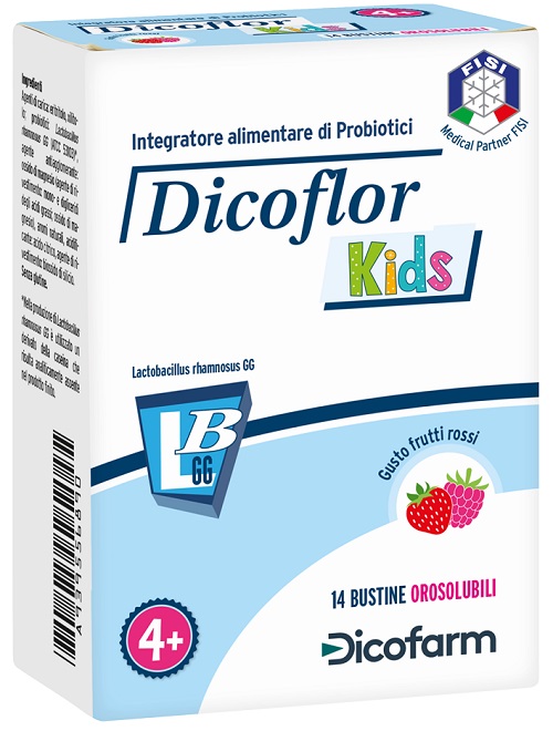 DICOFLOR KIDS 14 BUSTE - Farmacia Murachelli Di Putelli dr. Giovanni