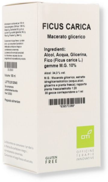 FICUS CARICA MACERATO GLICERICO 10% GOCCE 100ML - Farmacia Murachelli Di Putelli dr. Giovanni