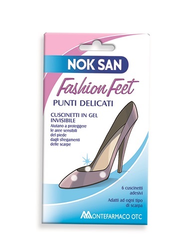 NOK SAN FASHION FEET PUNTI DELICATI 6 PEZZI - Farmacia Murachelli Di Putelli dr. Giovanni
