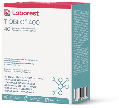 TIOBEC 400 40 COMPRESSE FAST-SLOW DA 1,28 G - Farmacia Murachelli Di Putelli dr. Giovanni