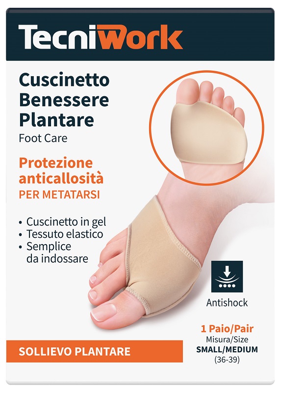 BENESSERE PLANTARE CUSCINETTO SMALL/MEDIUM 1 PAIO - Farmacia Murachelli Di Putelli dr. Giovanni