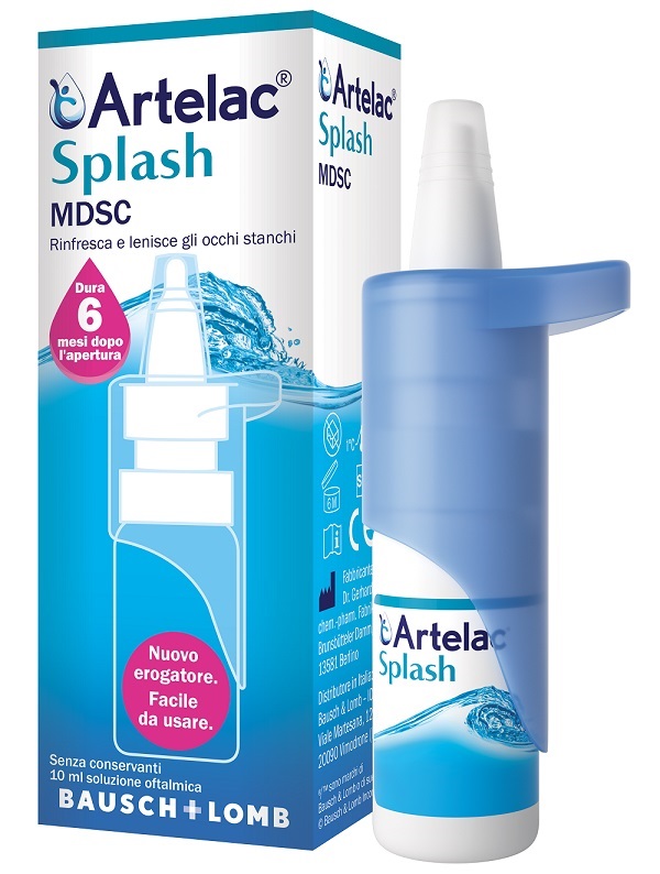 ARTELAC SPLASH MULTIDOSE GOCCE OCULARI FLACONE 10 ML - Farmacia Murachelli Di Putelli dr. Giovanni