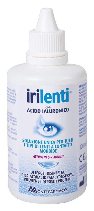 SOLUZIONE UNICA PER LENTI A CONTATTO IRILENTI 100ML - Farmacia Murachelli Di Putelli dr. Giovanni