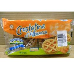HAPPY FARM CROSTATA DI ALBICOCCHE SENZA GLUTINE 180 G - Farmacia Murachelli Di Putelli dr. Giovanni
