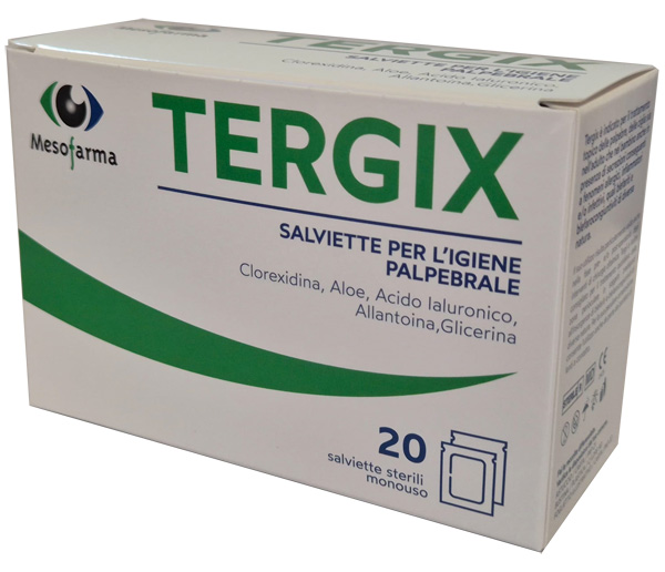 SALVIETTINA MONOUSO STERILI TERGIX PER IL TRATTAMENTO DELLA ZONA PERIOCULARE 20 PEZZI - Farmacia Murachelli Di Putelli dr. Giovanni
