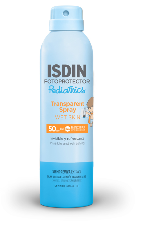 TRANSPARENT SPRAY WET SKIN PEDIATRICS SPF50 250 ML - Farmacia Murachelli Di Putelli dr. Giovanni