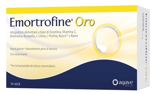 EMORTROFINE ORO 14 STICK 2 G - Farmacia Murachelli Di Putelli dr. Giovanni