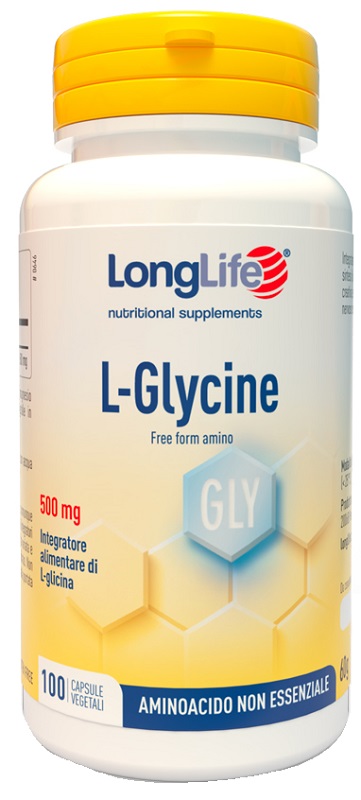 LONGLIFE L-GLYCINE 500 MG 100 CAPSULE VEGETALI - Farmacia Murachelli Di Putelli dr. Giovanni