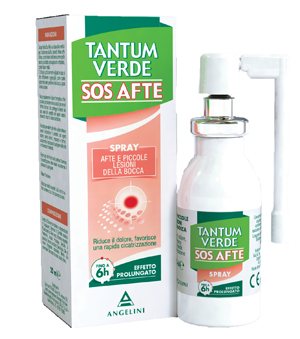 TANTUM VERDE SOS AFTE SPRAY 20 ML - Farmacia Murachelli Di Putelli dr. Giovanni
