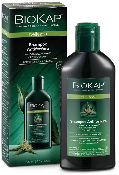 BIOKAP BELLEZZA SHAMPOO ANTIFORFORA CON TRICOBIOTIC 200 ML - Farmacia Murachelli Di Putelli dr. Giovanni
